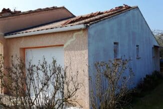 Fissure traitée sur une façade à Plaisance-du-Touch