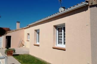 Façade rénovée autour des ouvertures à Plaisance-du-Touch