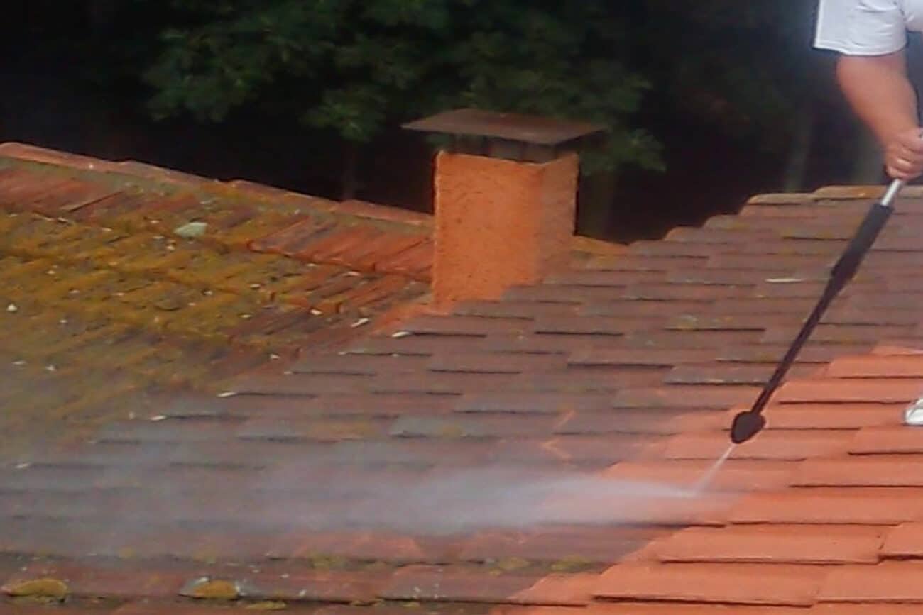 nettoyage-toiture_couvreur-toulouse-Naveri Toiture envahie de mousse avant nettoyage