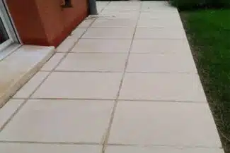 Terrasse Dallée Après Nettoyage