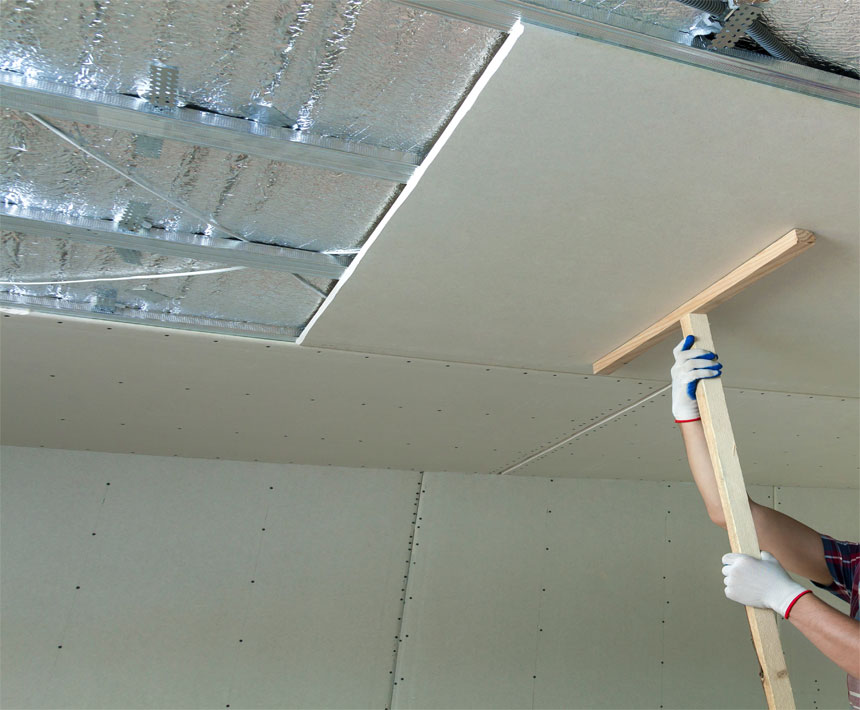 isolation phonique plafond