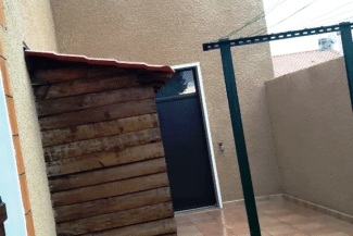 Angle de façade et débord de toit après travaux