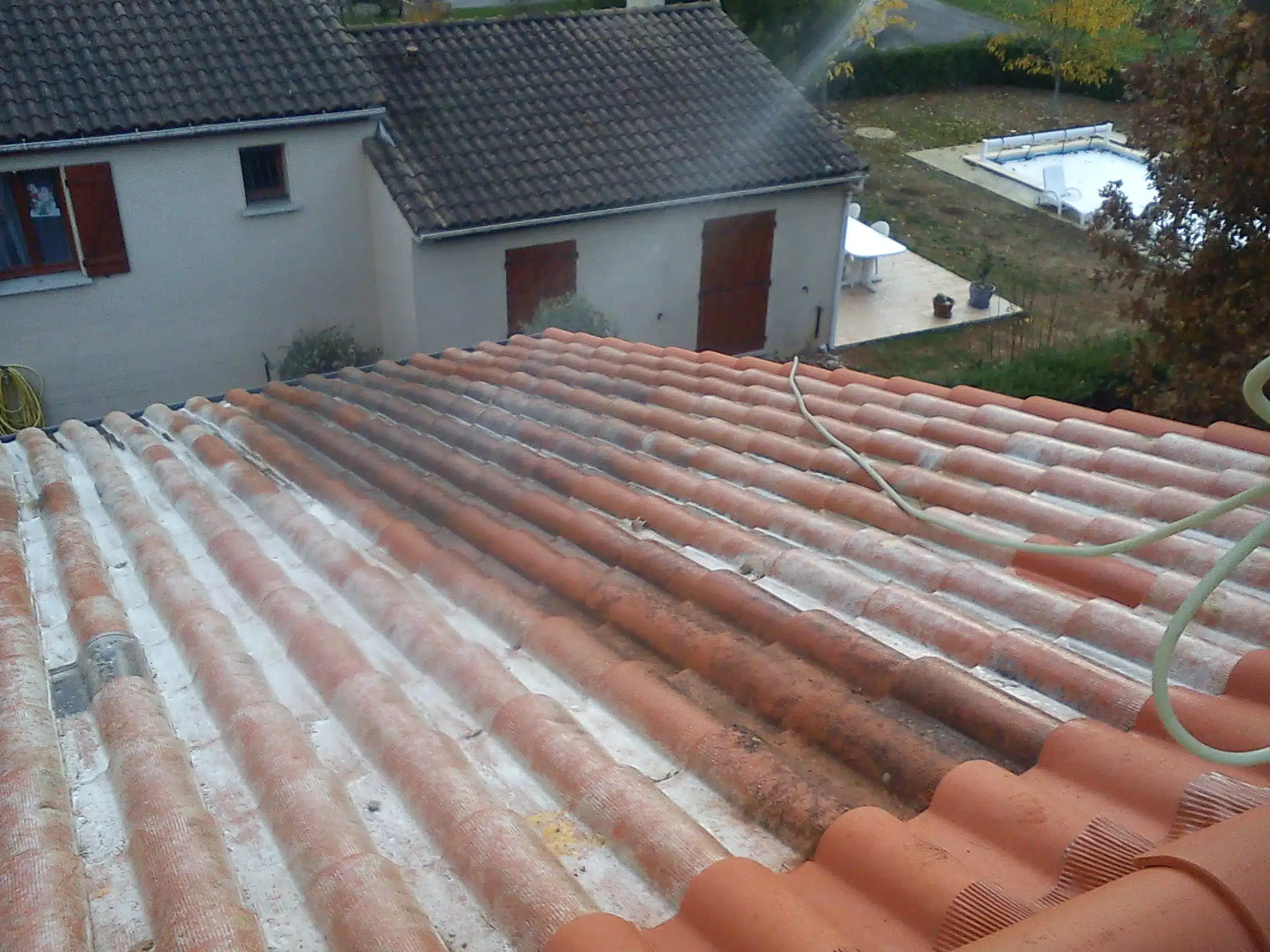 couvreur portet sur garonne-NAVERI Toiture en tuiles vue de faîtage après réfection