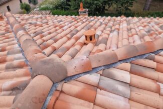 rendu apres nettoyage toiture couvreur toulouse J Naveri