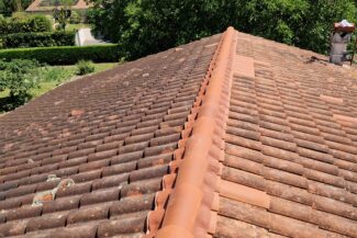 supprimer mousse toiture couvreur Marquefave J Naveri