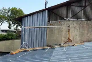 Hangar recouvert en bac acier à Salies-du-Salat